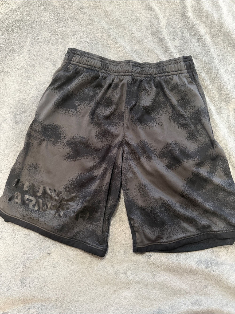 Under Armour Black Kids' Athletic Mesh Shorts